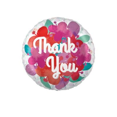 Ibrex Round 18" Thank You Pink Bouquet