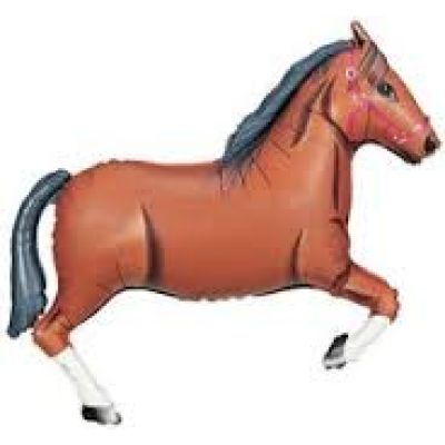 FM Foil Mini Shape 35cm (14&quot;) Horse Brown (Discontinued)