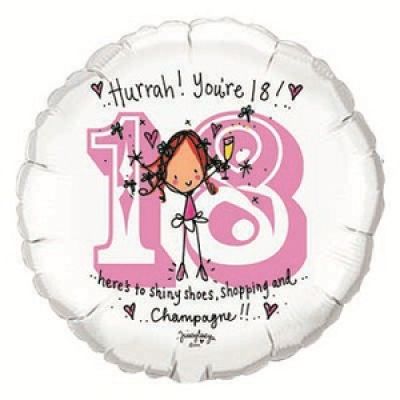 CTI Foil 45cm Juicy Lucy 18th Birthday (Discontinued)