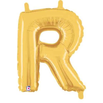 Betallic 14&quot; Foil Gold Letter R (Discontinued)