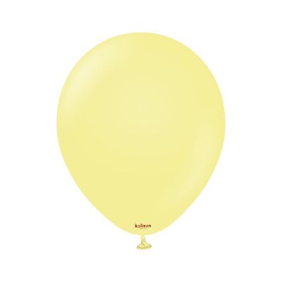 Kalisan Latex 100/30cm (12") Macaron Yellow