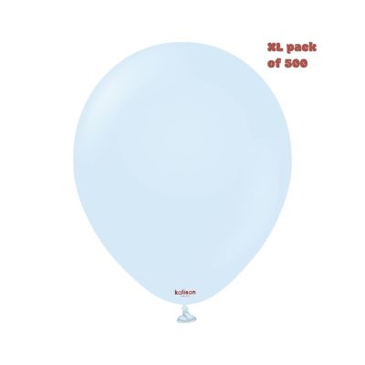 Kalisan Latex Bulk Pack 500/30cm (12") Macaron Baby Blue