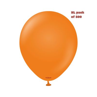 Kalisan Latex Bulk Pack 500/30cm (12") Standard Orange