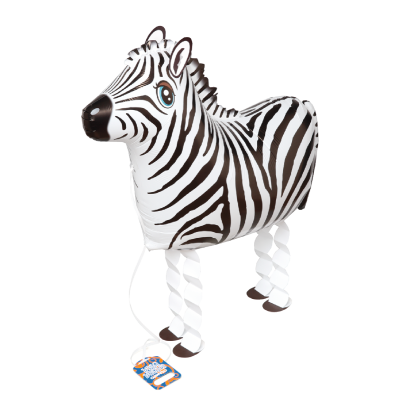 Osampo Walking Balloon Zebra (Unpackaged)