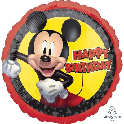 Anagram Licensed Foil 45cm (18") Mickey Mouse Forever Happy Birthday