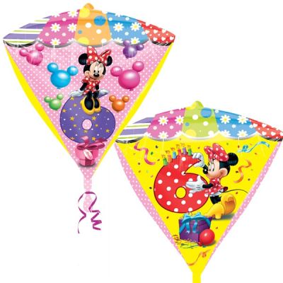 Anagram Licensed Diamondz 17" Minnie Age 6 (Discontinued)