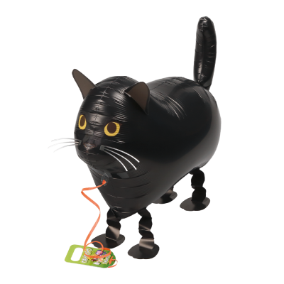 Osampo Walking Balloon Black Cat (Unpackaged)