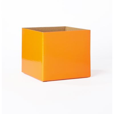 Posy Box (12.5 x 12.5cm) Orange