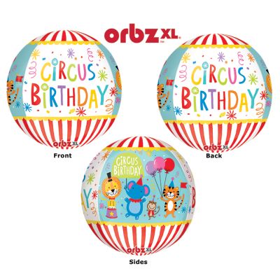 Anagram Orbz 16&quot; Circus Theme Birthday (Discontinued)