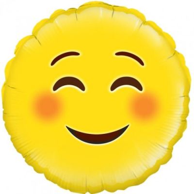 Oaktree Foil 45cm - Emoji Blush Smile