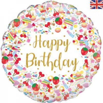 Oaktree Foil 45cm (18") Pick n Mix Birthday Holographic