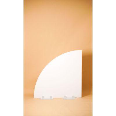 PVC Sail Backdrop 1150W*1150mmH White (Base Included & Packed Separately) (Discontinued)