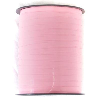 Elegant Curling Ribbon (flat) 455m Pastel Matte Pink