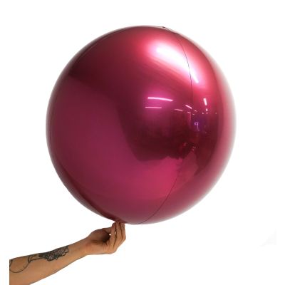 Loon Balls® 61cm (24") Metallic Burgundy