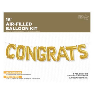 Northstar 16&quot; (Air-Fill) Congrats Kit (Gold) (Discontinued)