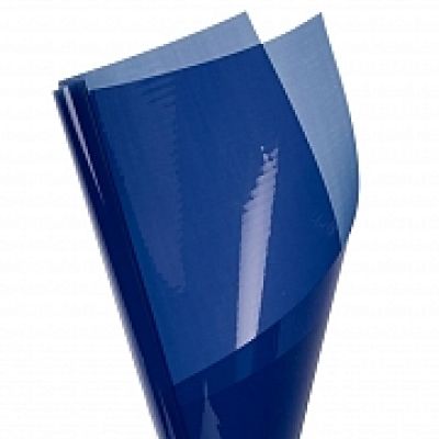 P100 Cellophane Sheets Royal Blue 50cm x 70cm