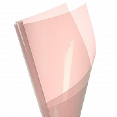P100 Cellophane Sheets Light Pink 50cm x 70cm