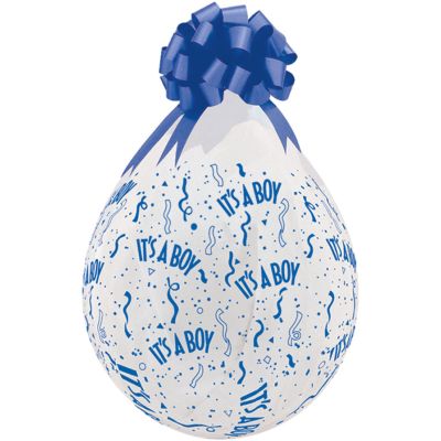 Qualatex 18 in. Filigree & Hearts-A-Round Foil Balloon Clear