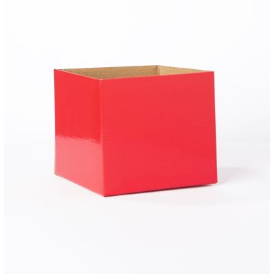 Posy Box (12.5 x 12.5cm) Red