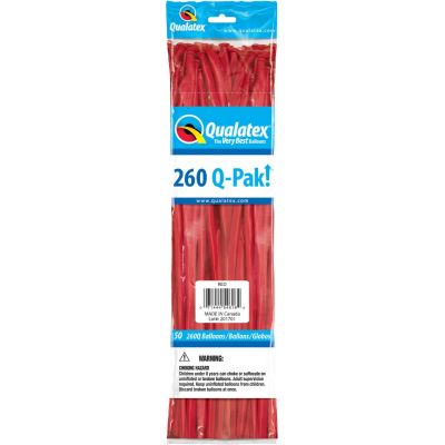 Qualatex Latex 50/260Q-Pack Standard Red