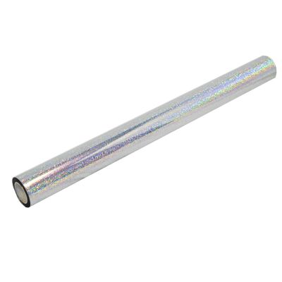 (63.5cm x 50m) Foil Roll Holographic Silver (double sided)