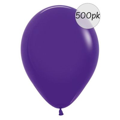 Sempertex Latex Bulk Pack 500/30cm Fashion Purple Violet