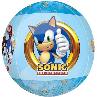 Anagram Licensed Orbz Clear 40cm (16") Sonic The Hedgehog 2