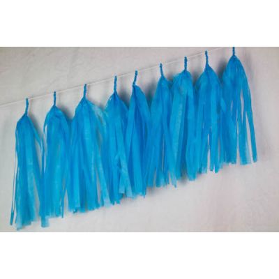 P9 Balloon Tassels (35cm x 12cm) Standard Tiffany Blue