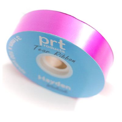 Tear Ribbon 31mmx92m Hot Pink
