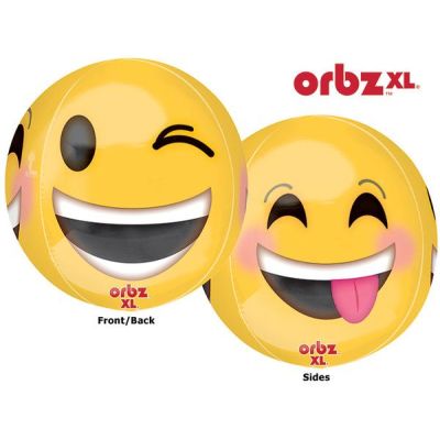Anagram Orbz 16" Winking Emoji