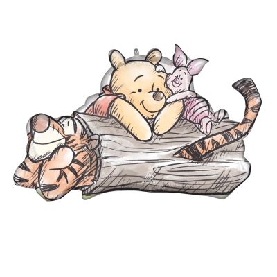 Anagram Foil Licensed Shape Winnie the Pooh (78cm x 48cm)
