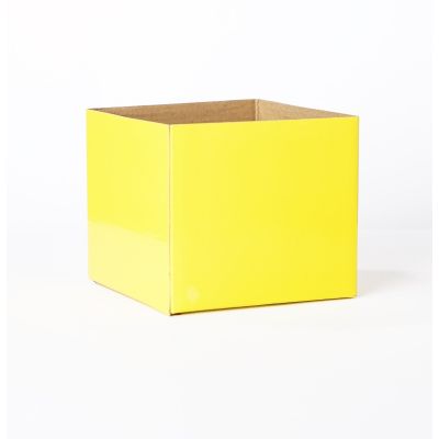 Posy Box (12.5 x 12.5cm) Yellow