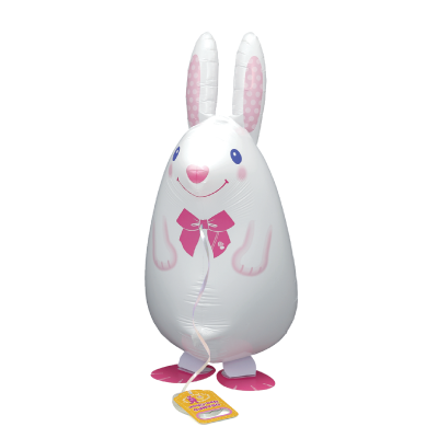 Osampo Walking Balloon White Rabbit (Unpackaged)