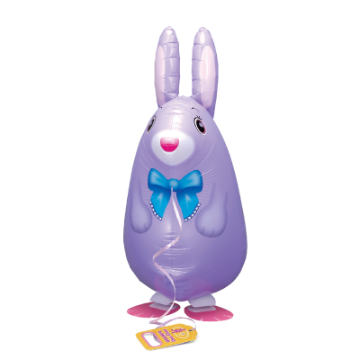 Osampo Walking Balloon Purple Rabbit (Unpackaged)