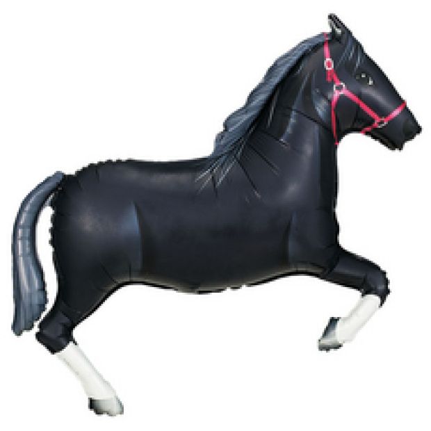 Galloping Horse Foil Balloon Melbourne Cup Race Day 101cm x 63cm 