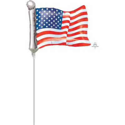 Anagram Microfoil 35cm (14") American Flag - Air fill (unpackaged)