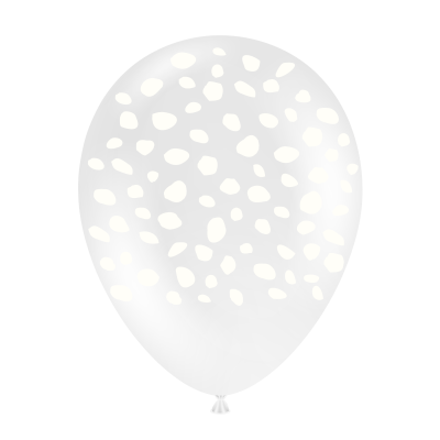 Tuftex Printed Latex 25/28cm Spex Clear with White Ink