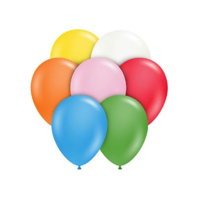 Tuftex Latex 50/12cm Standard Assorted with White