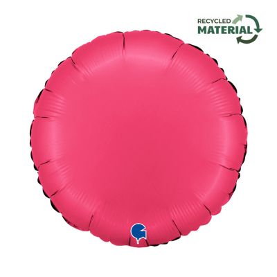 Grabo Foil Solid Colour Round 46cm (18") Satin Lipstick (Unpackaged)