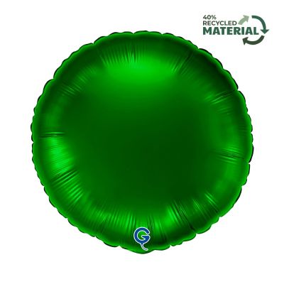 Grabo Foil Solid Colour Round 46cm (18") Dark Green (Unpackaged)