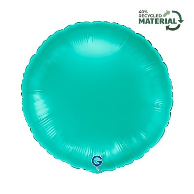 Grabo Foil Solid Colour Round 46cm (18") Tiffany Blue (Unpackaged)