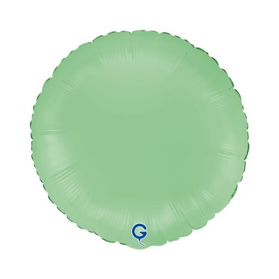 Grabo Foil Solid Colour Round 46cm (18") Matte Green (Unpackaged)