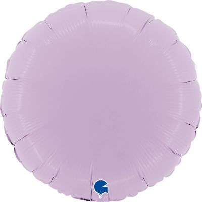 Grabo Foil Solid Colour Round 46cm (18") Matte Lilac (Unpackaged)