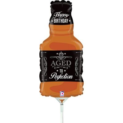 Betallic Microfoil Shape 35cm (14") Aged to Perfection Whiskey - Air fill (unpackaged)