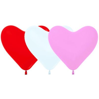 DTX (Sempertex) Heart Latex 100/15cm Fashion Mix