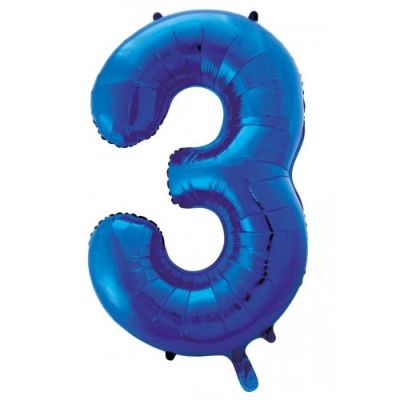 Decrotex Foil 86cm (34") Royal Blue Number 3