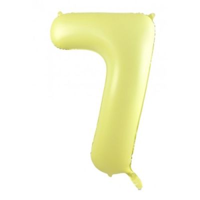 Decrotex Foil 86cm (34") Pastel Matte Yellow Number 7