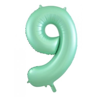 Decrotex Foil 86cm (34") Pastel Matte Mint Number 9