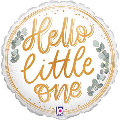 Betallic Microfoil 22cm (9") Hello Baby Eucalyptus - Air fill (unpackaged)