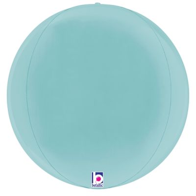 Betallic Multi Sided Foil Shape 11" Pastel Blue Globe 